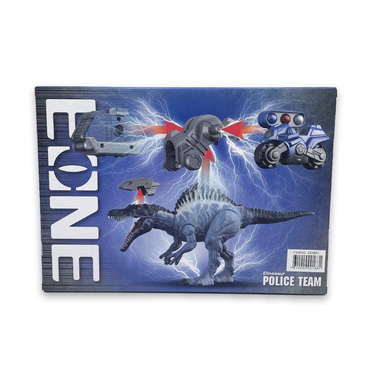 Dinosaurio Policial con Luces y Sonidos Magnetics-2