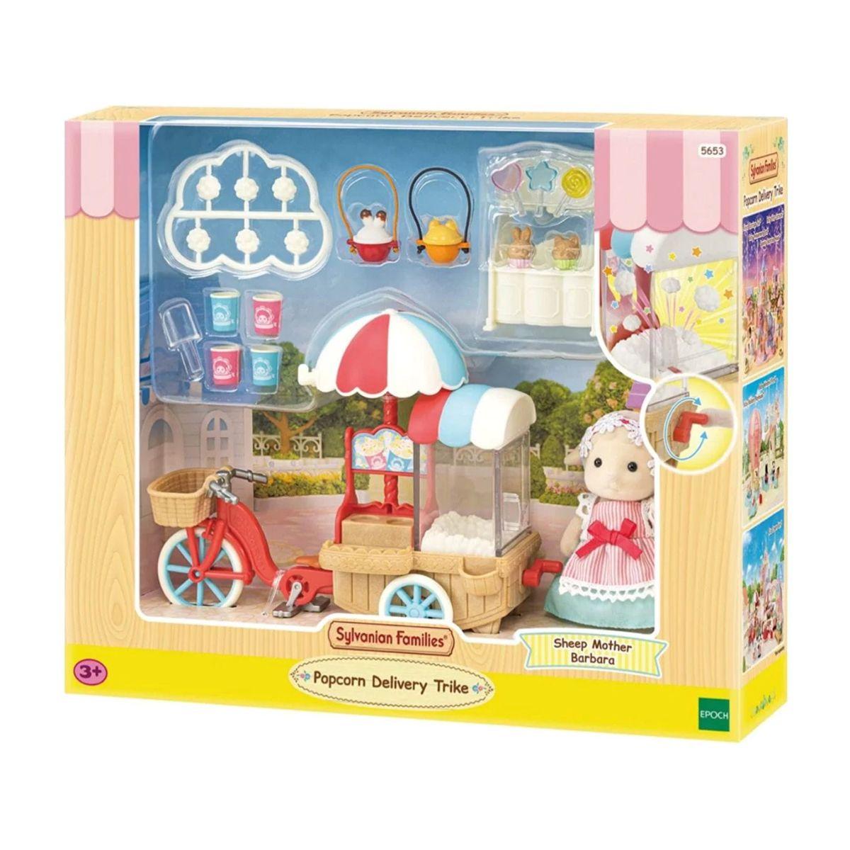 Carrito Pop Corn Sylvanian Families con Accesorios-0