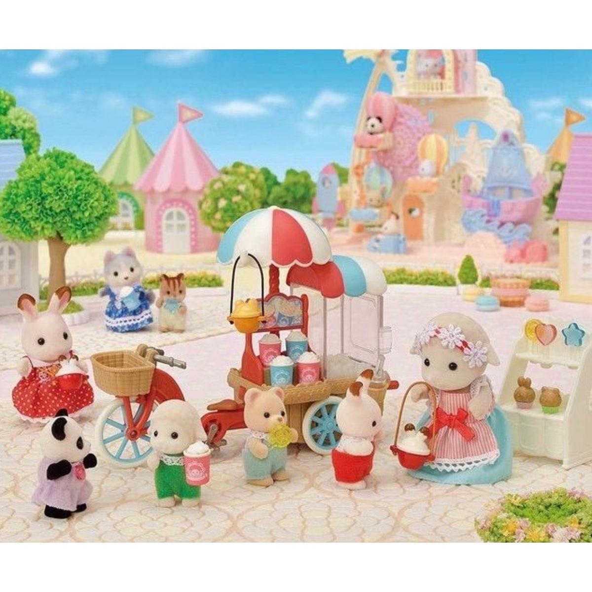 Carrito Pop Corn Sylvanian Families con Accesorios-1