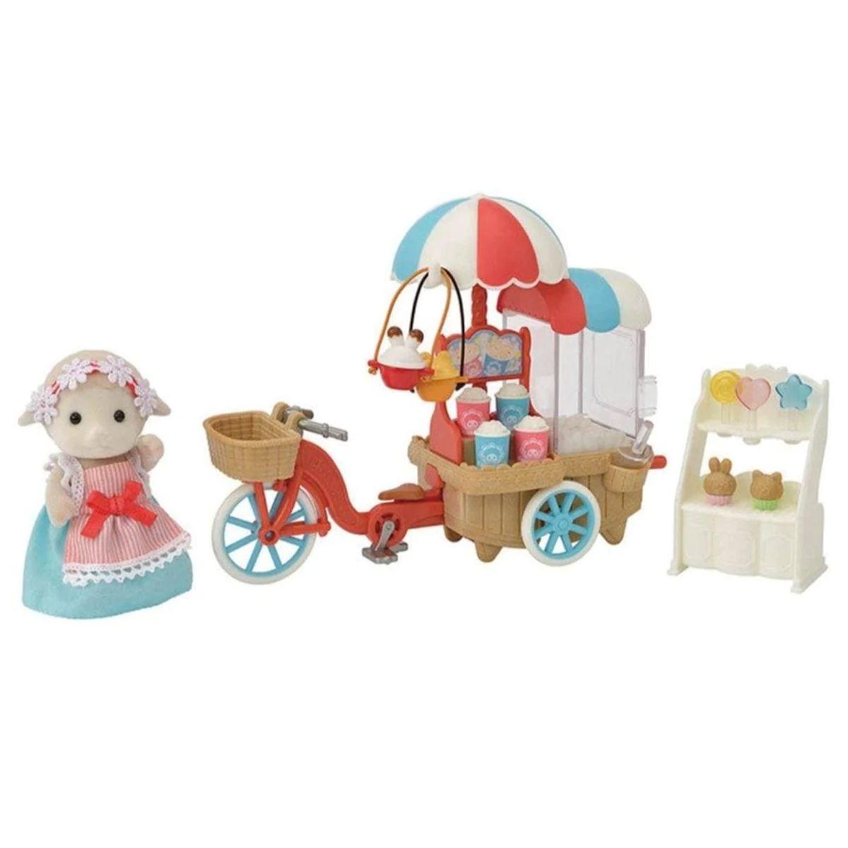 Carrito Pop Corn Sylvanian Families con Accesorios-2