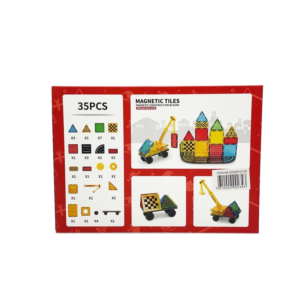 Bloques Magnéticos Constructor de Sueños 35pcs Magnetics-2