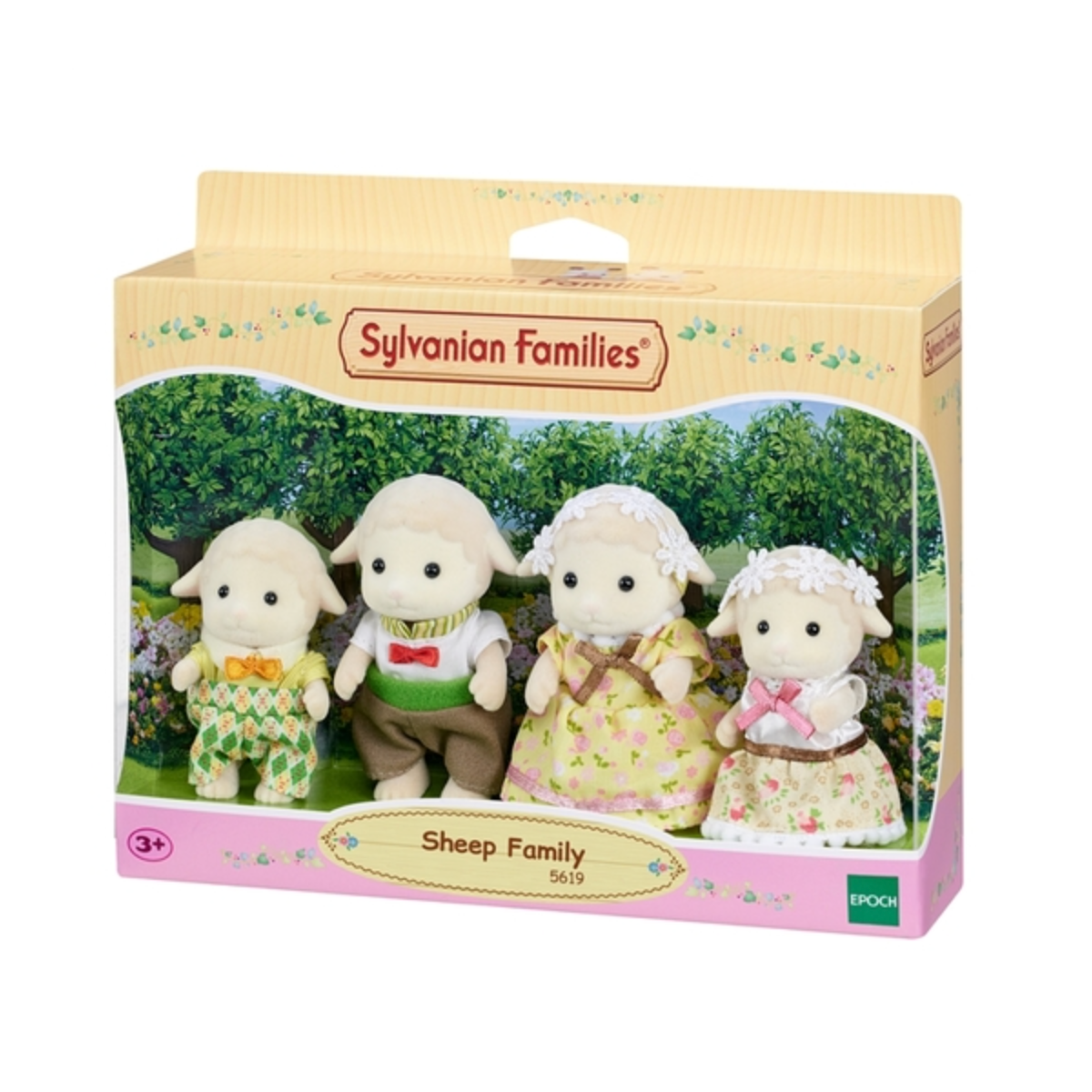 Familia Ovejas Sylvanian Families-0