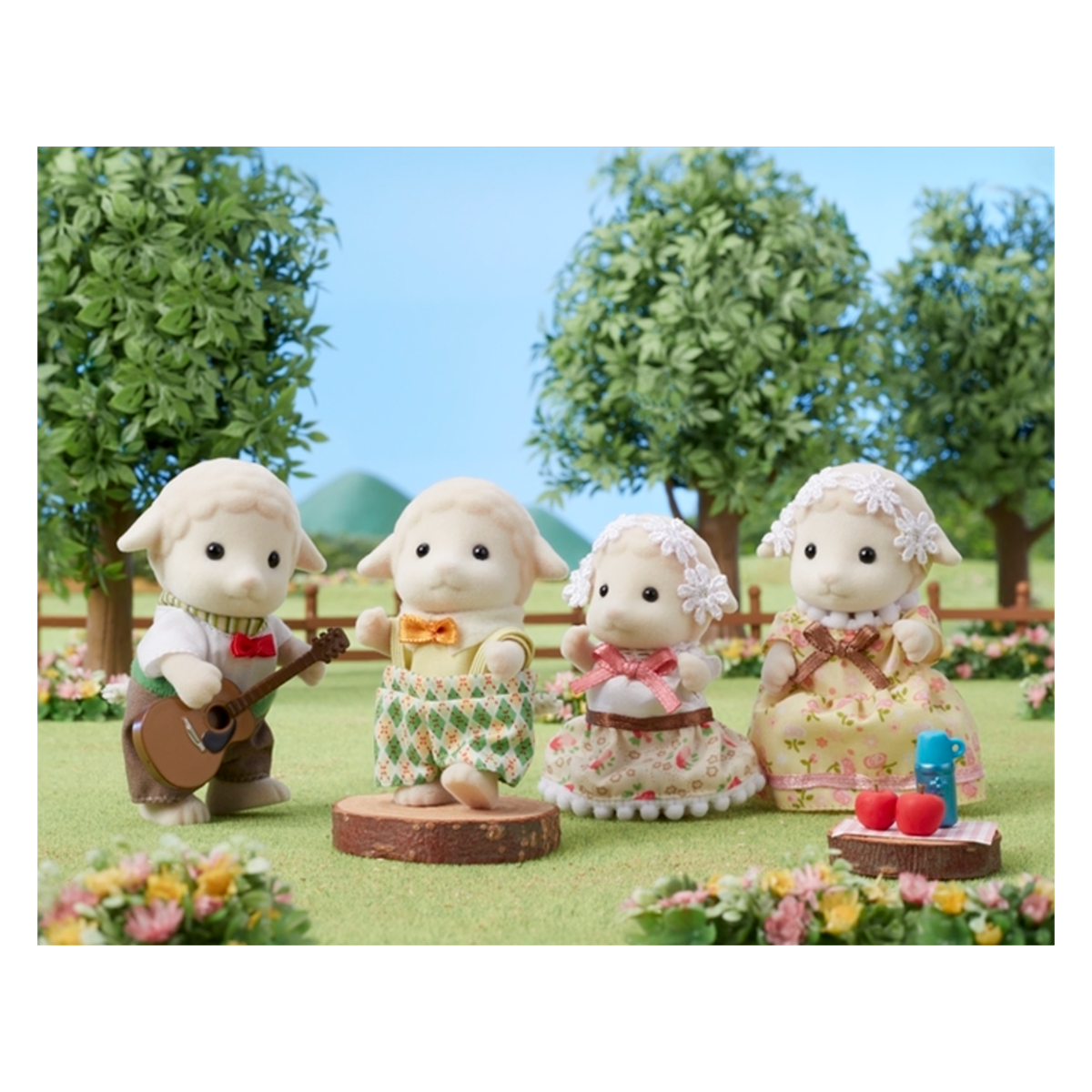 Familia Ovejas Sylvanian Families-2