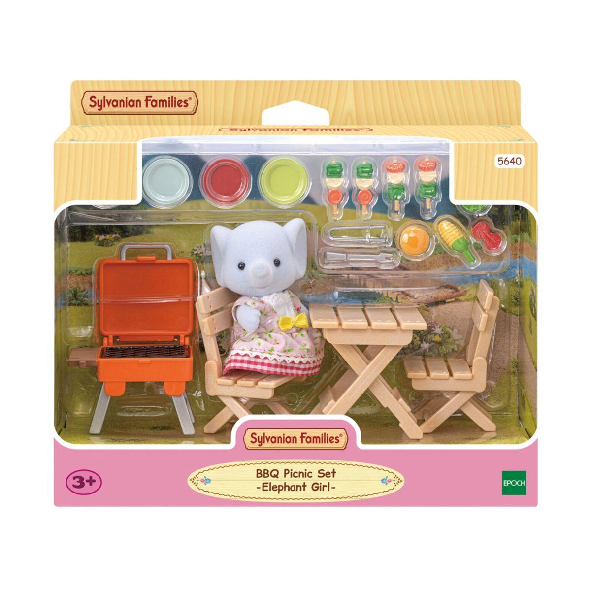 Elefante Niña Sylvanian Families Set Picnic-0