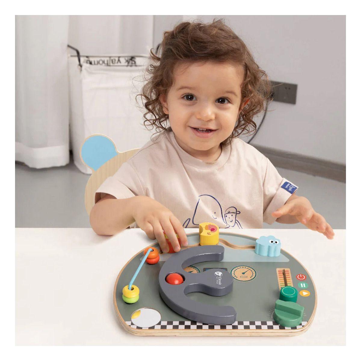 Tablero Sensorial con Actividades Classic World-4