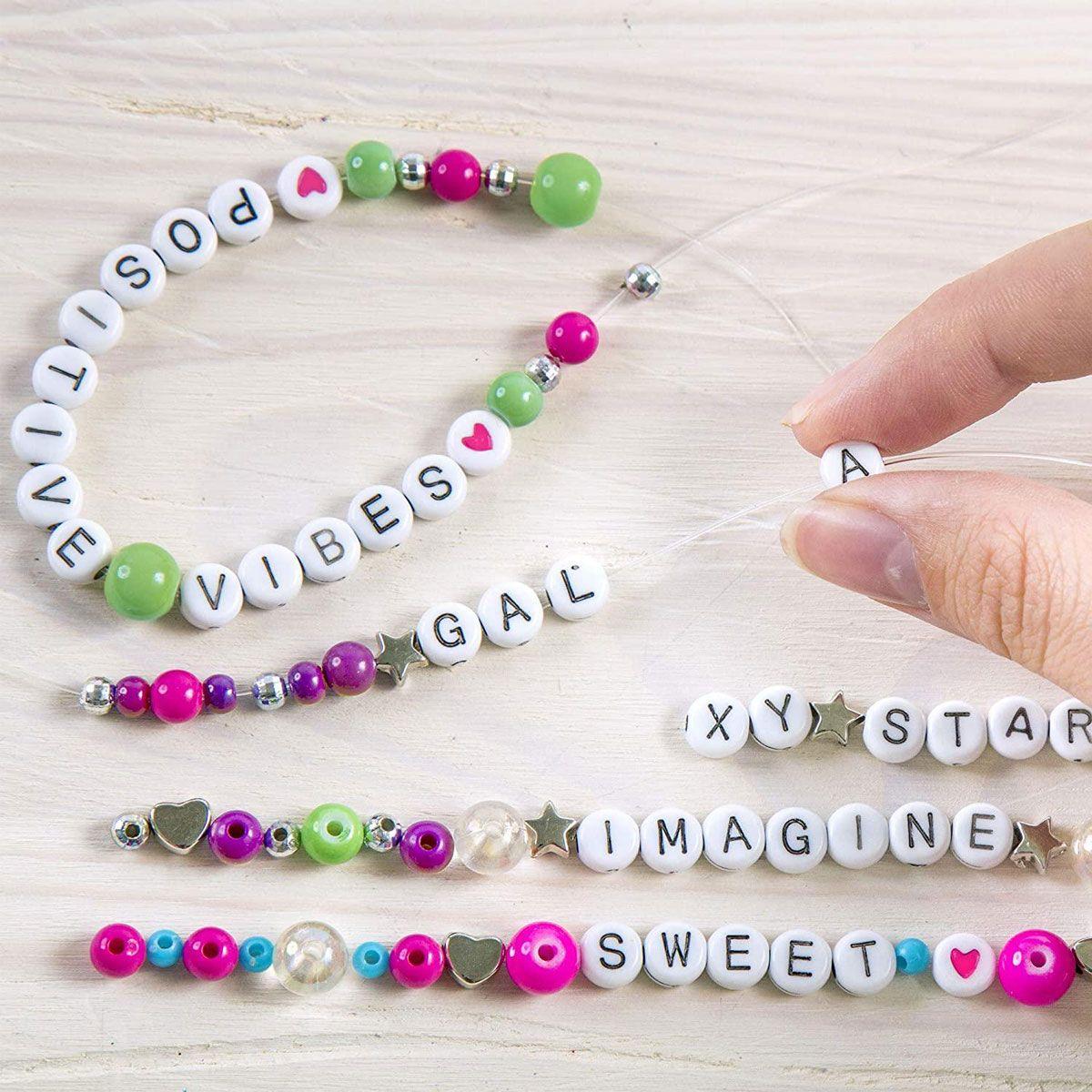 Pulseras con Letras Make It Real-2