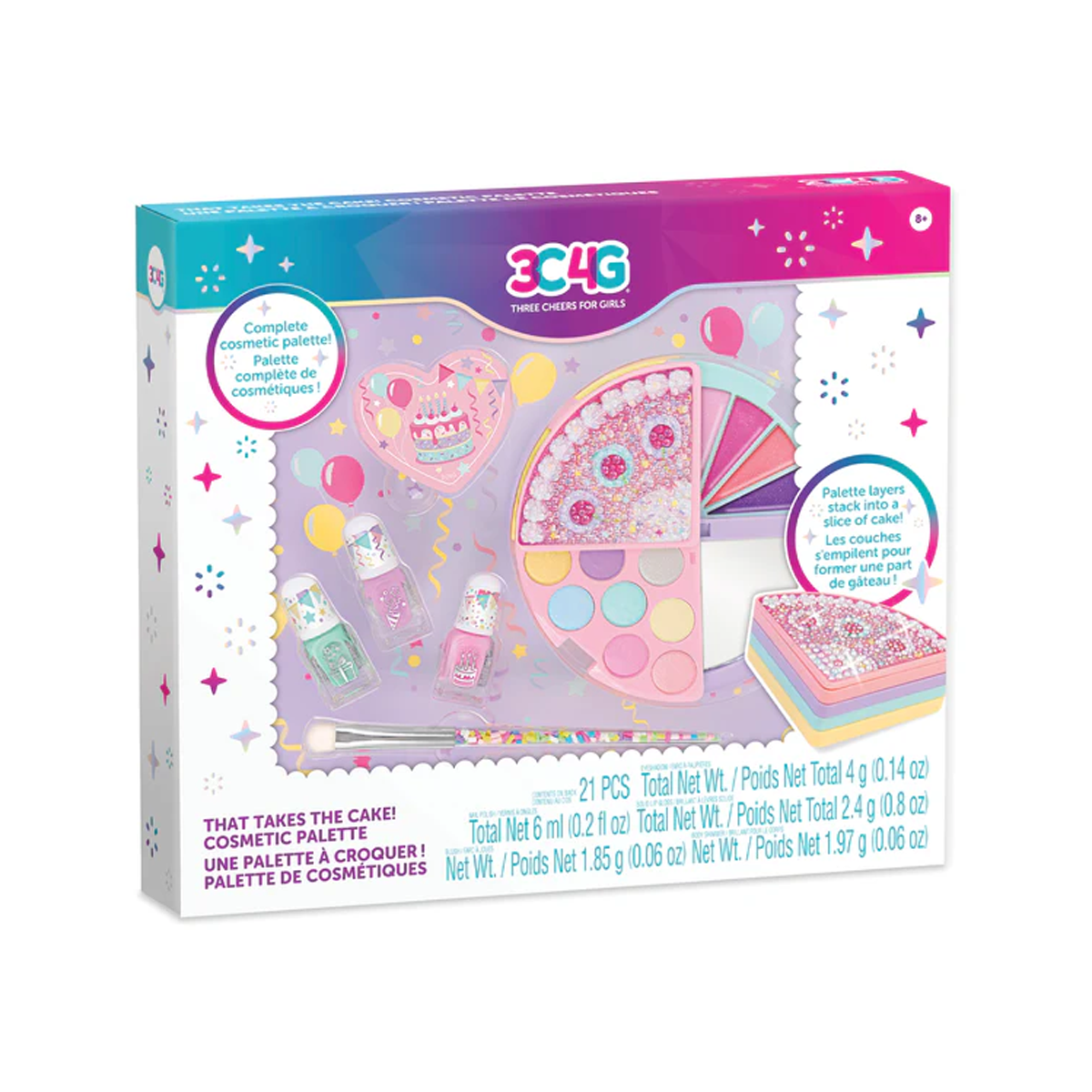 Paleta de Cosméticos Pastel Make It Real-0