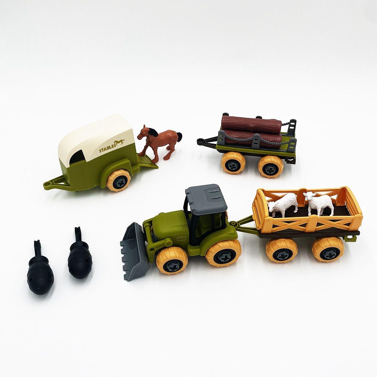Set Camiones de Granja 11pcs Magnetics-3
