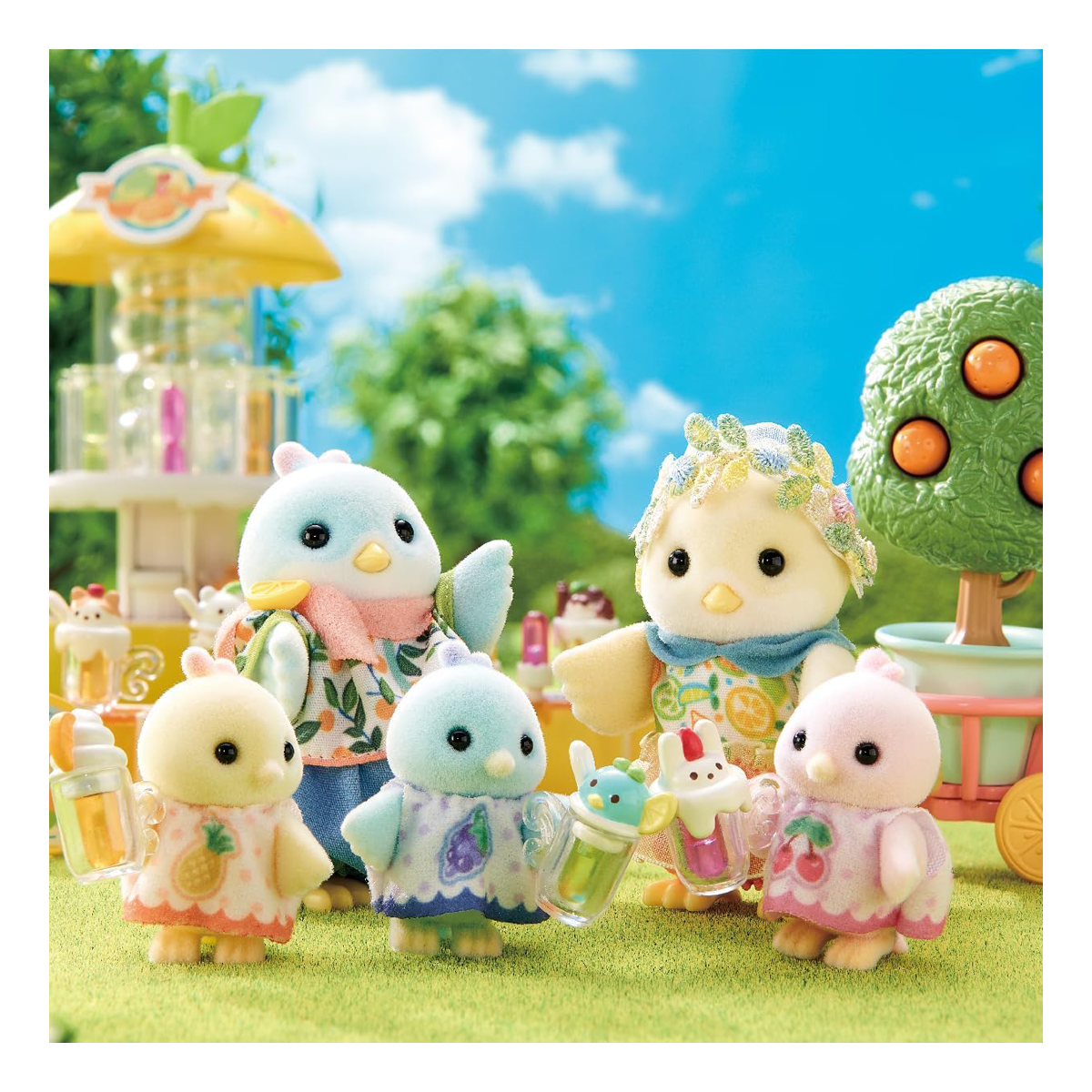 Familia Pájaro Cítrico Sylvanian Families-2