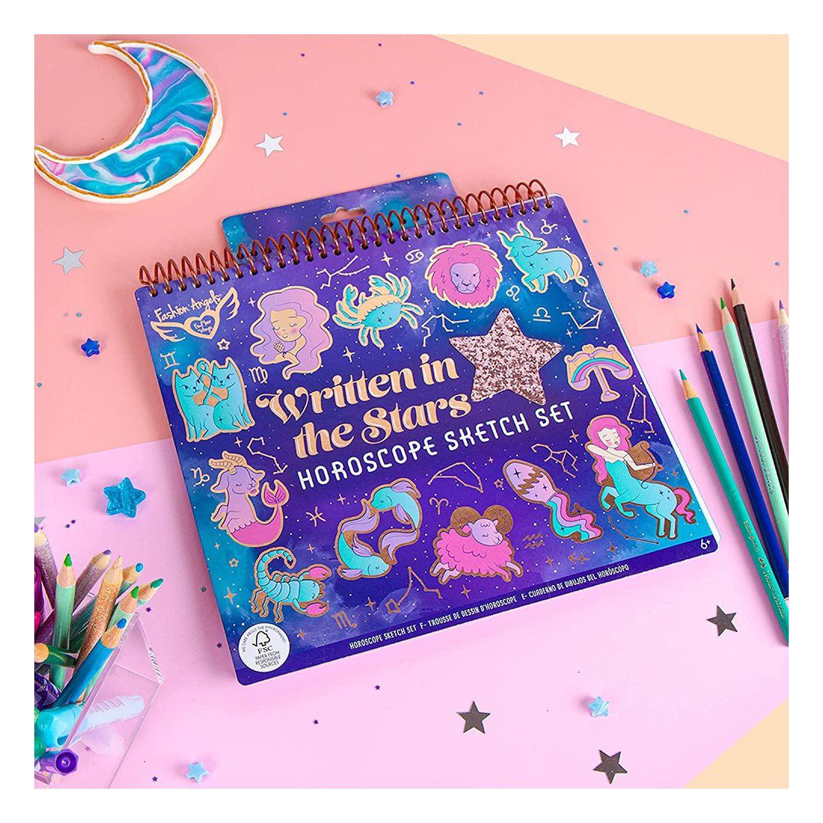 Cuaderno para Colorear Horóscopo Fashion Angels-2