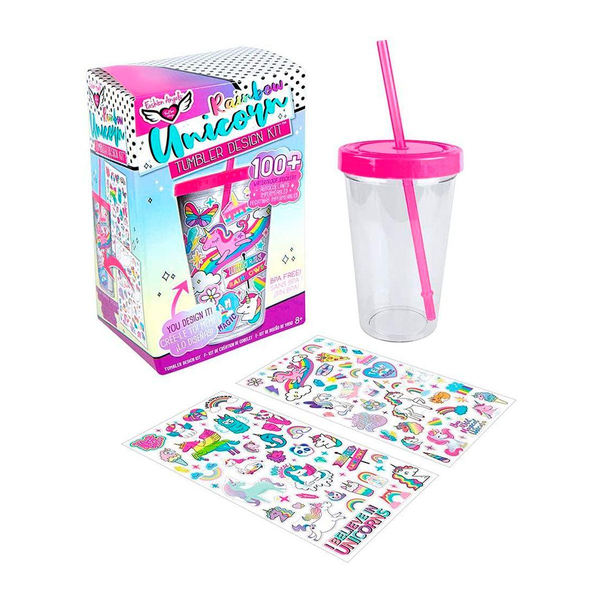 Vaso para Decorar con Stickers Fashion Angels-0