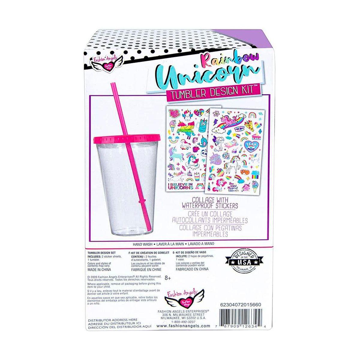 Vaso para Decorar con Stickers Fashion Angels-1