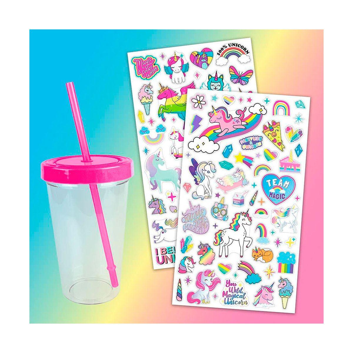 Vaso para Decorar con Stickers Fashion Angels-3
