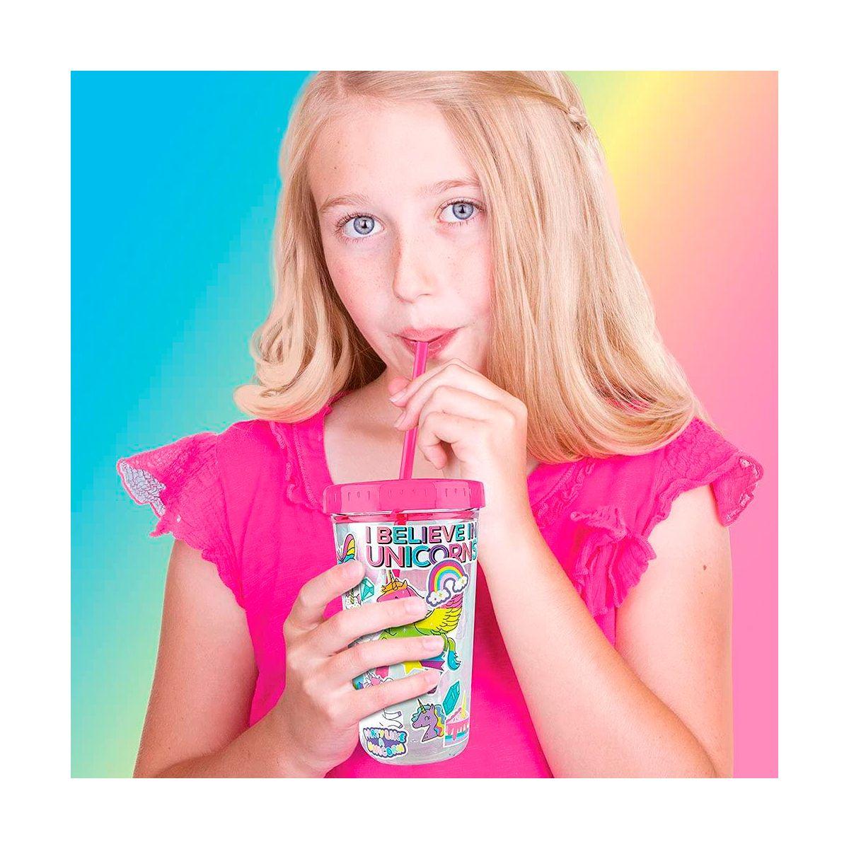 Vaso para Decorar con Stickers Fashion Angels-4