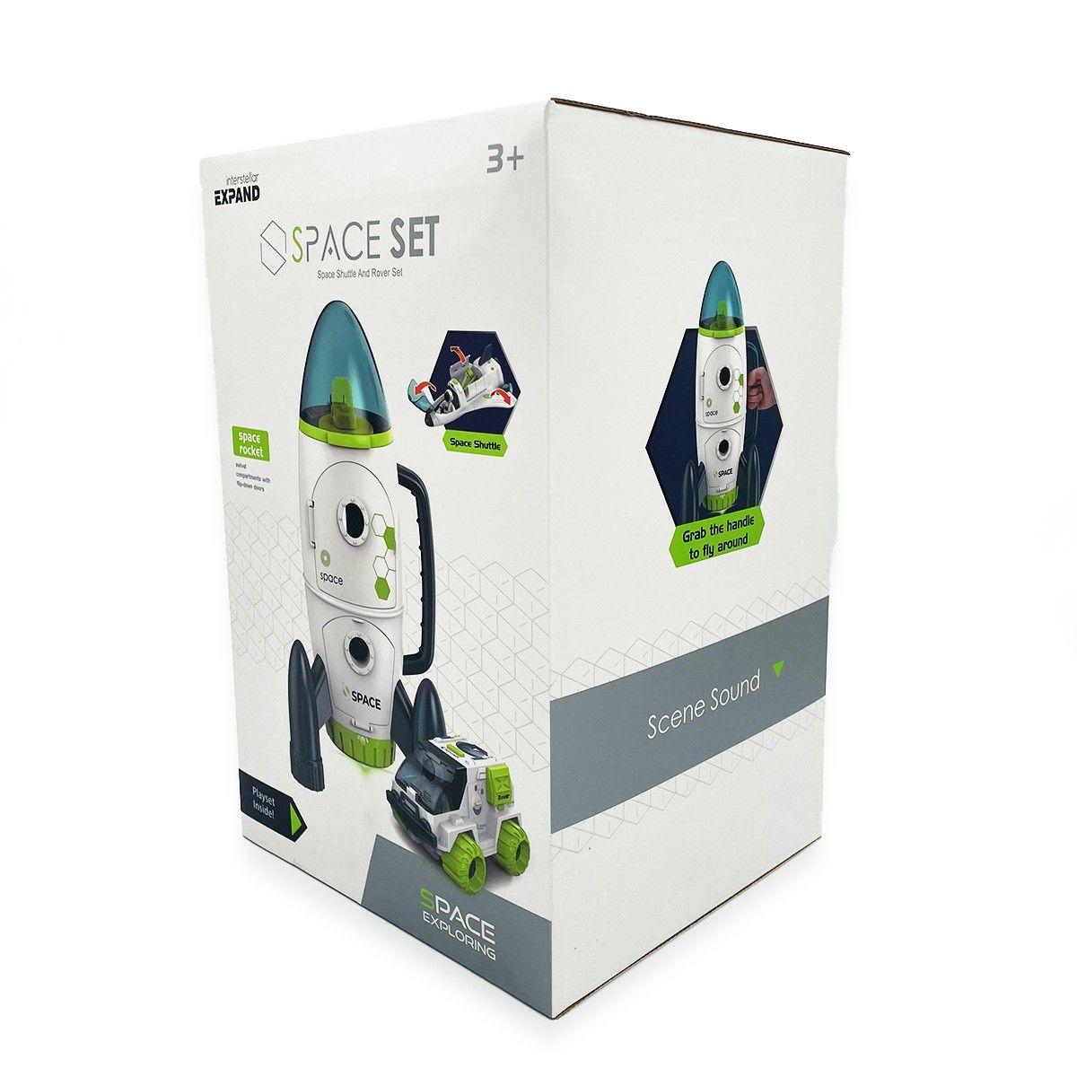 Set Cohete Espacial con Luces y Sonidos Magnetics-2