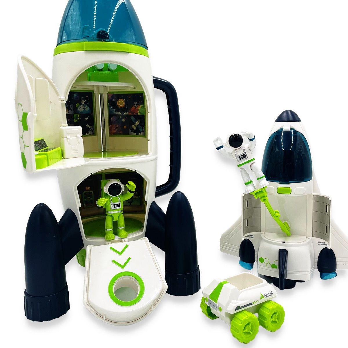 Set Cohete Espacial con Luces y Sonidos Magnetics-4