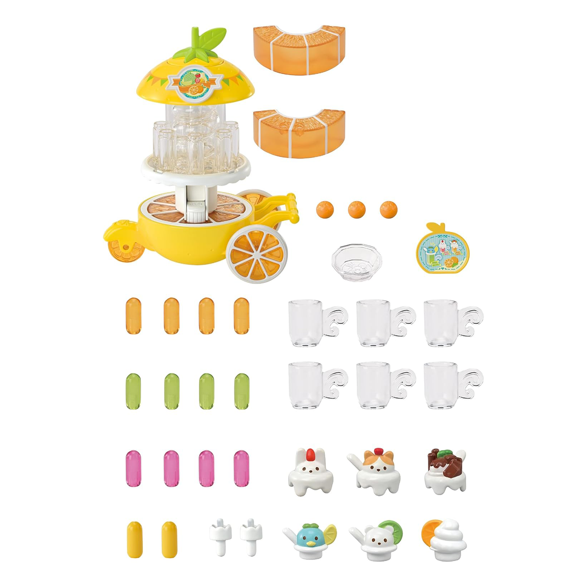 Puesto de Jugos de la Familia Cítrico Sylvanian Families-4