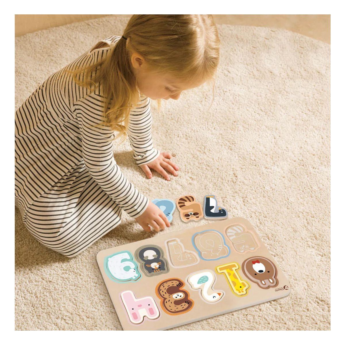 Puzzle Figuras de Animales Numérico Classic World-2