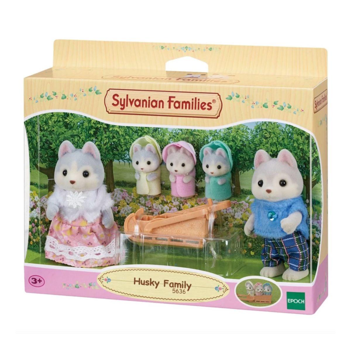 Familia Husky Sylvanian Families-0