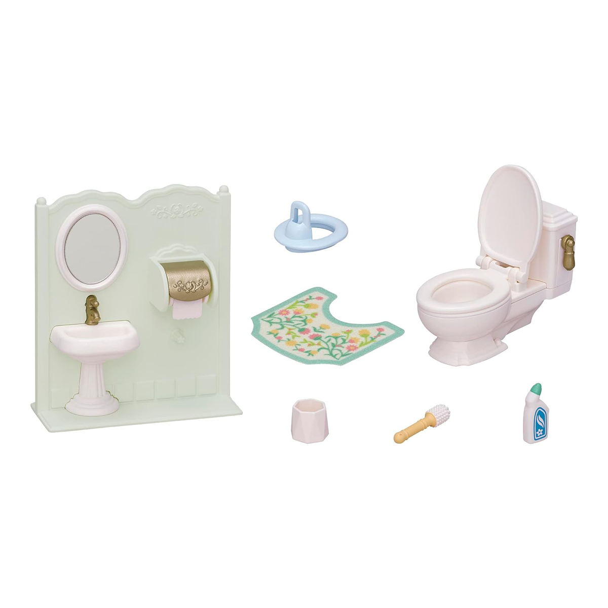 Set de Baño Inodoro Sylvanian Families-5
