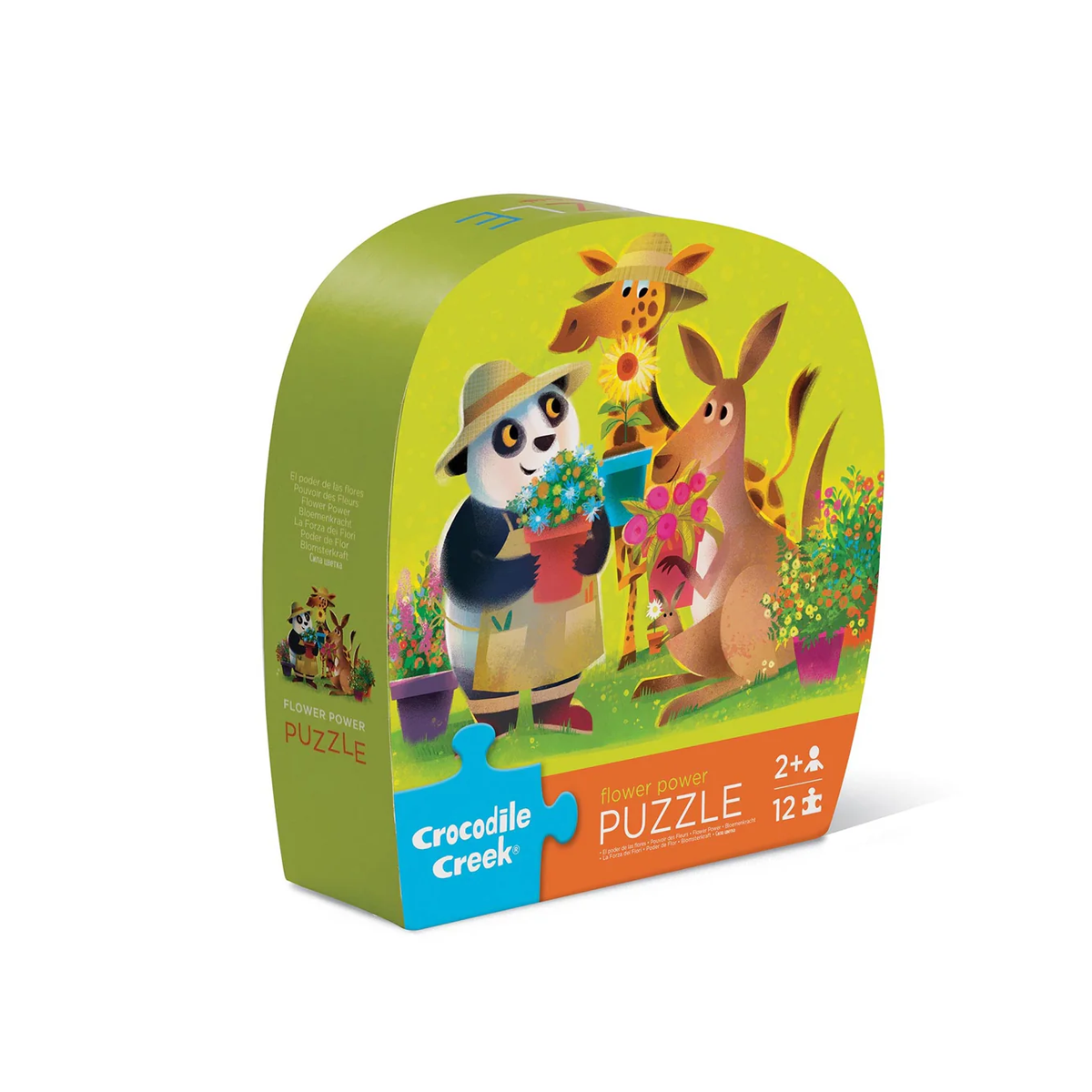 Mini Puzzle Poder de las Flores 12pcs Crocodile Creek-0