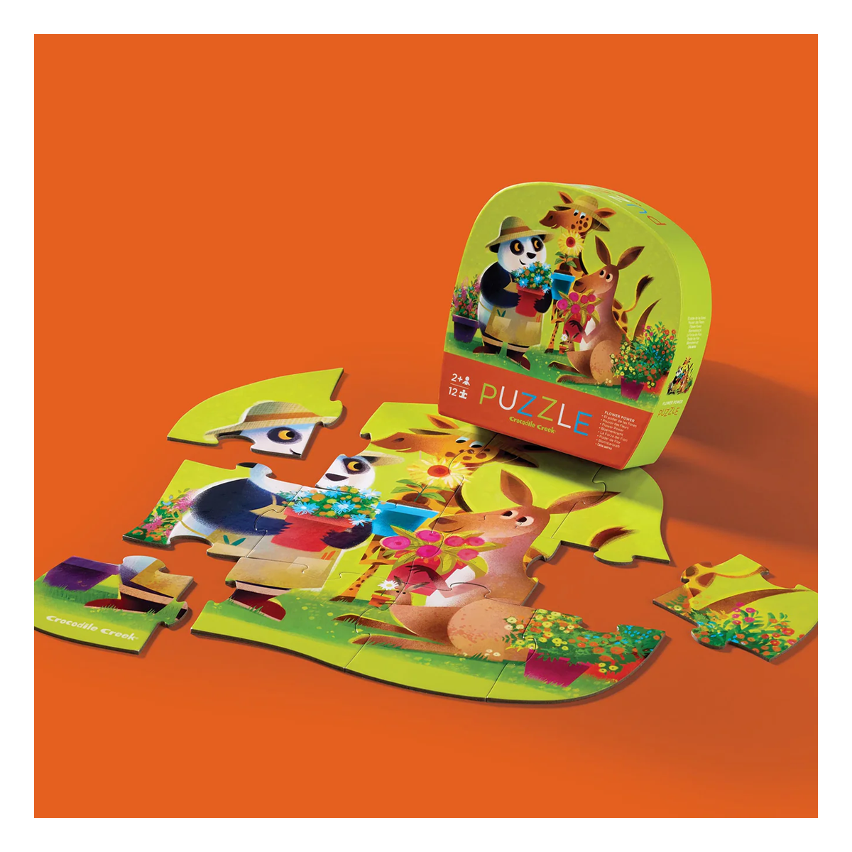 Mini Puzzle Poder de las Flores 12pcs Crocodile Creek-2