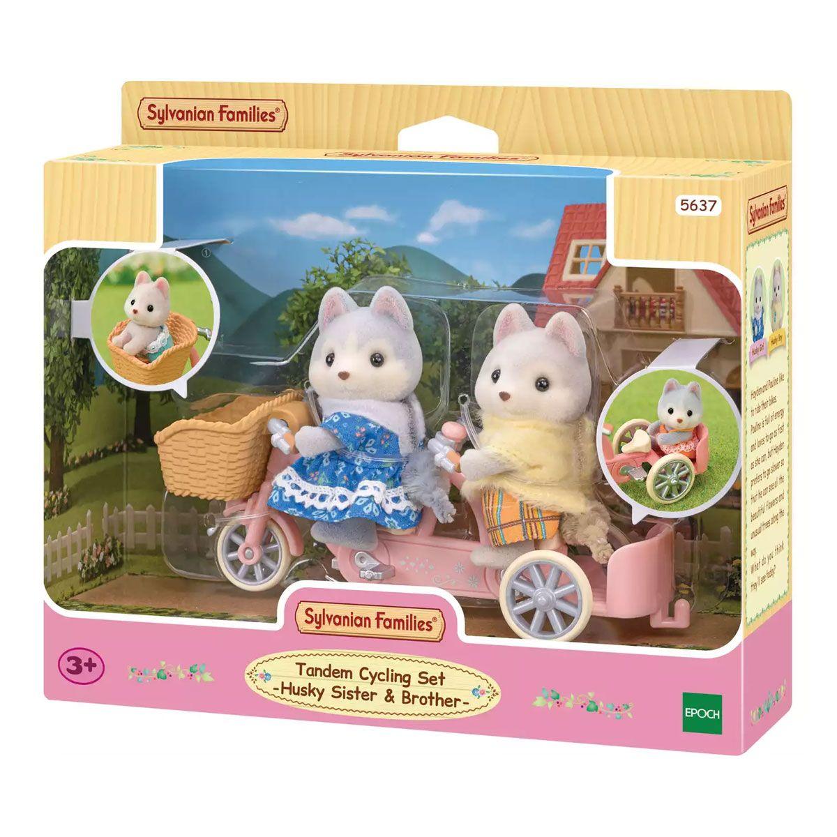 Hermanos Husky en Tandem Sylvanian Families-0