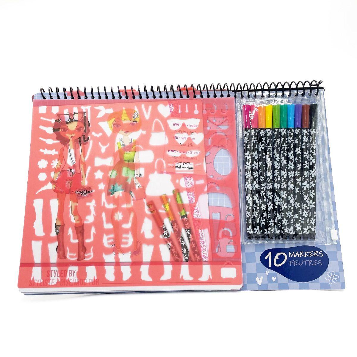 Cuaderno de Dibujo Fashionista Fashion Angels-2