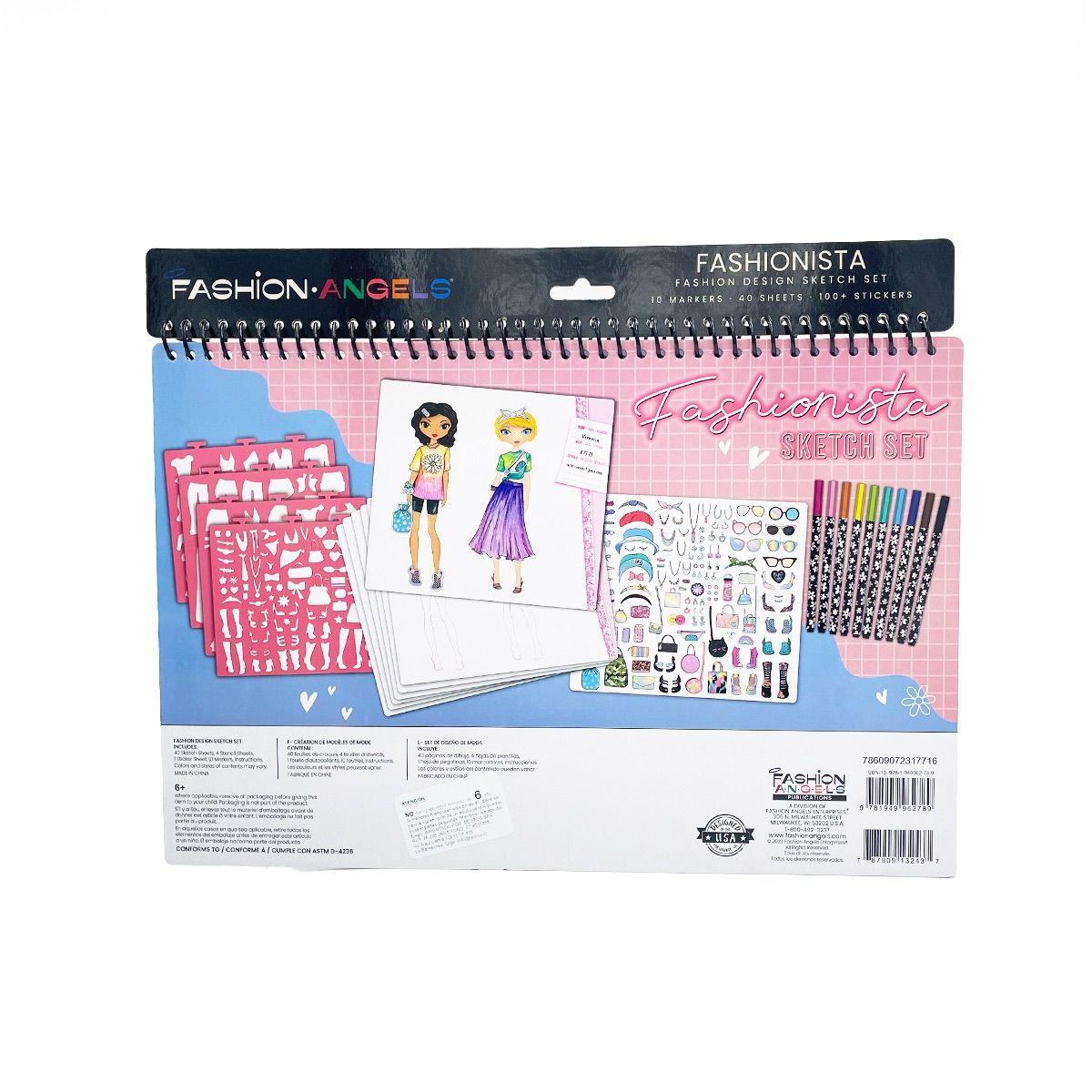 Cuaderno de Dibujo Fashionista Fashion Angels-3