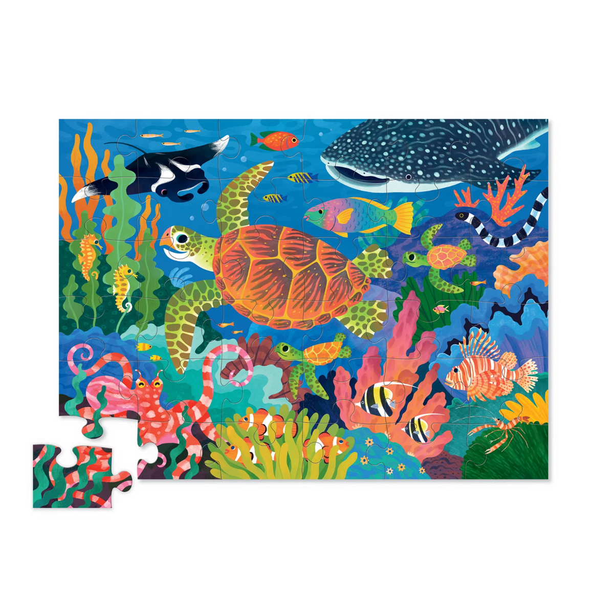 Puzzle Tortuga Marina 36pcs Crocodile Creek-1