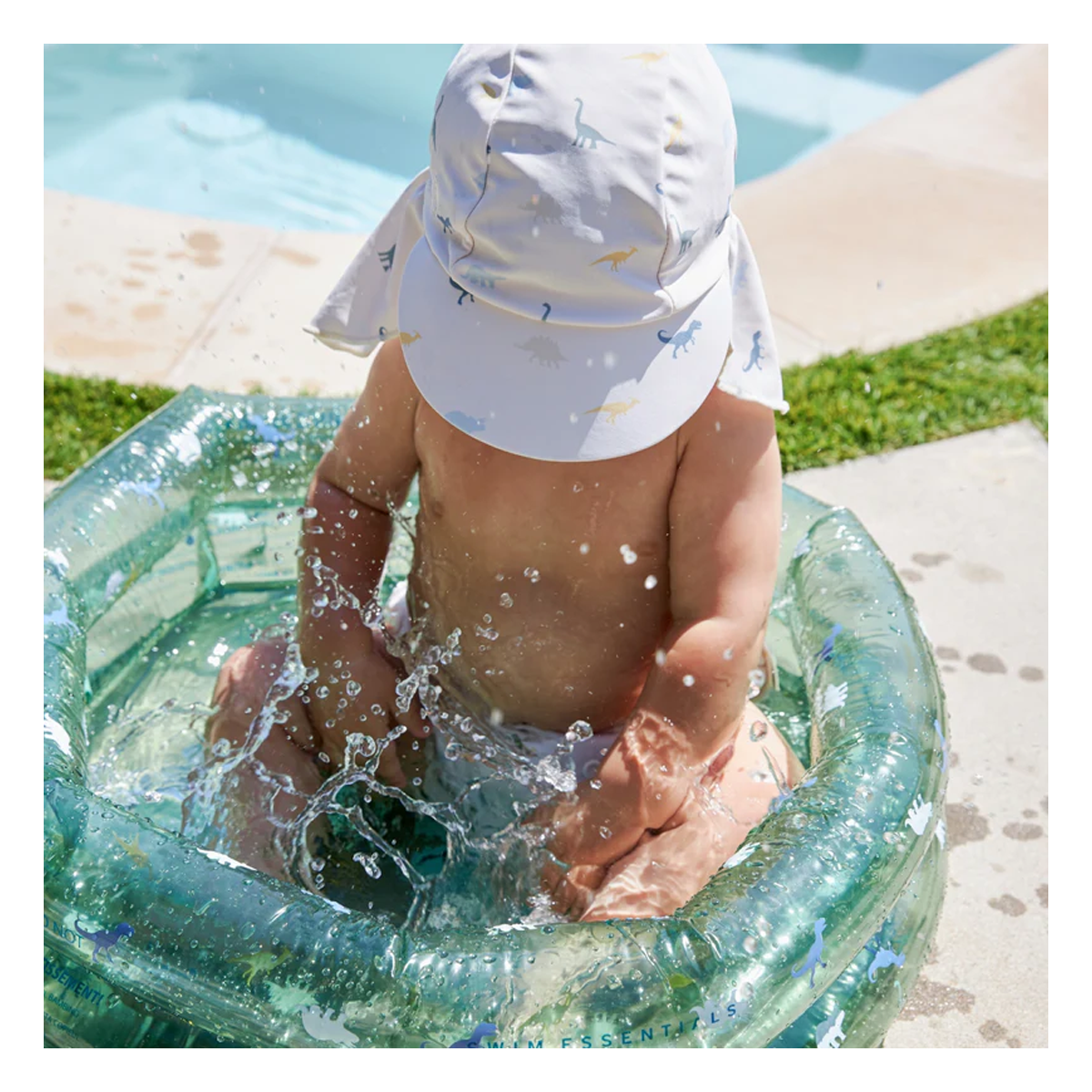 Piscina Inflable Dinosaurios Swim Essentials-2