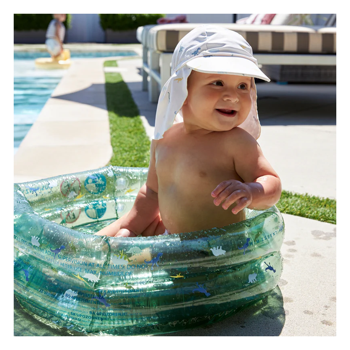 Piscina Inflable Dinosaurios Swim Essentials-3