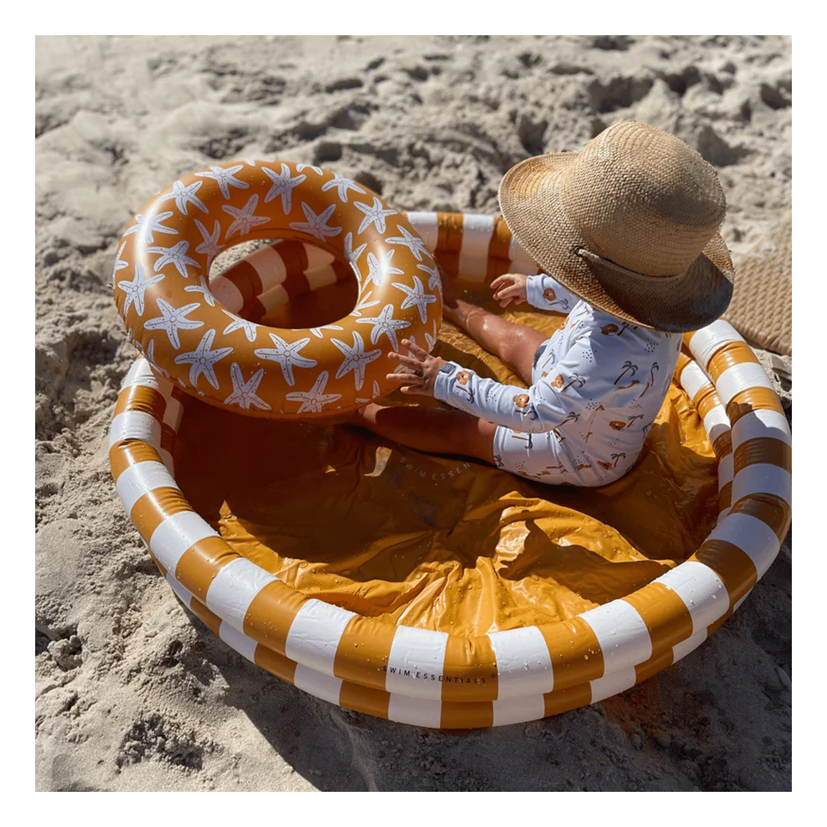 Piscina Inflable a Rayas Swim Essentials-3