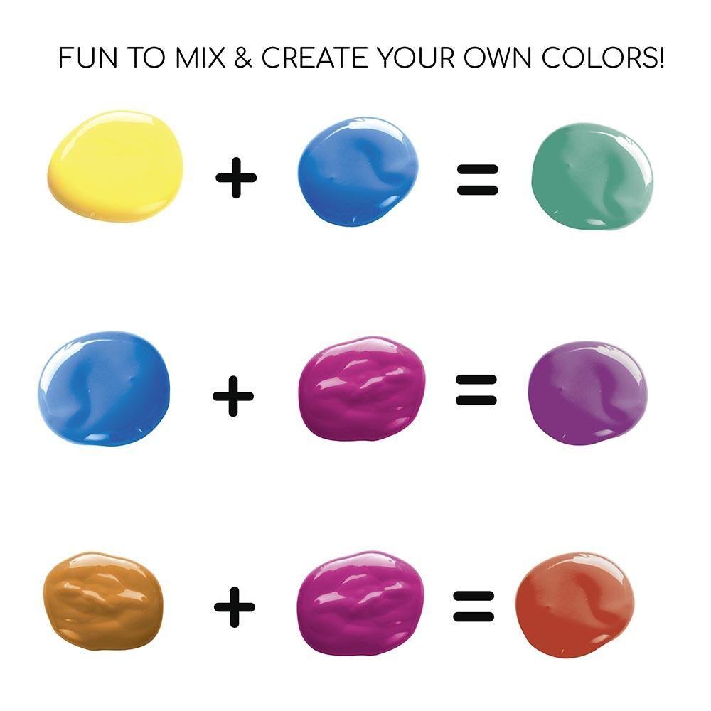 Pintura para Pelo Temporal Fashion Angels Colores Arcoíris-3