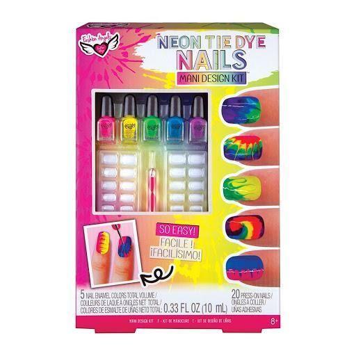 Set Pinta Uñas Tie Dye Fashion Angels-0