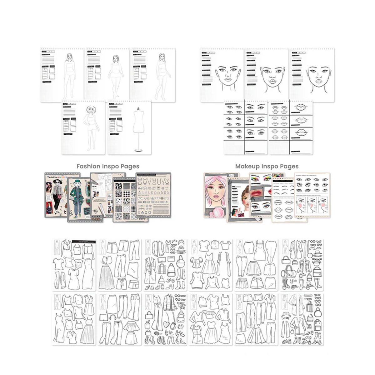 Portafolio Bocetos de Maquillaje-2