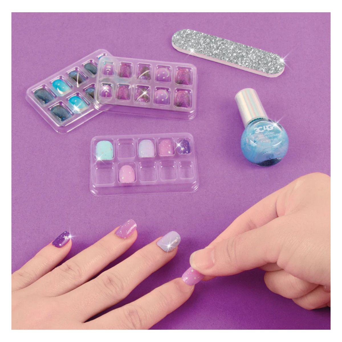 Manicure Uñas Celestiales Holográficas Make It Real-3
