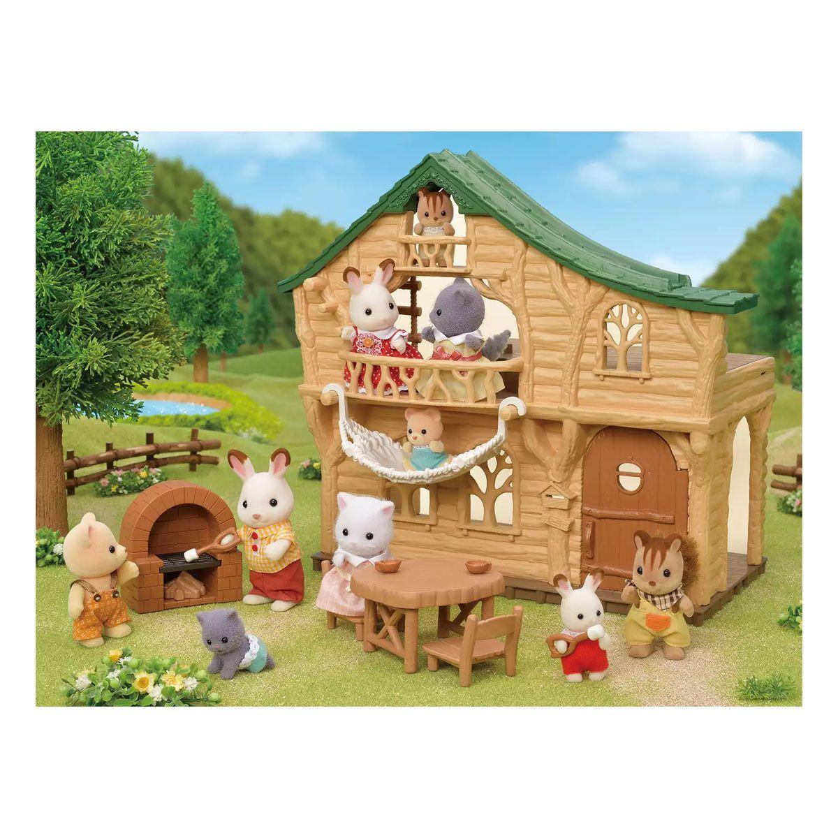 Cabaña del lago Sylvanian Families-1
