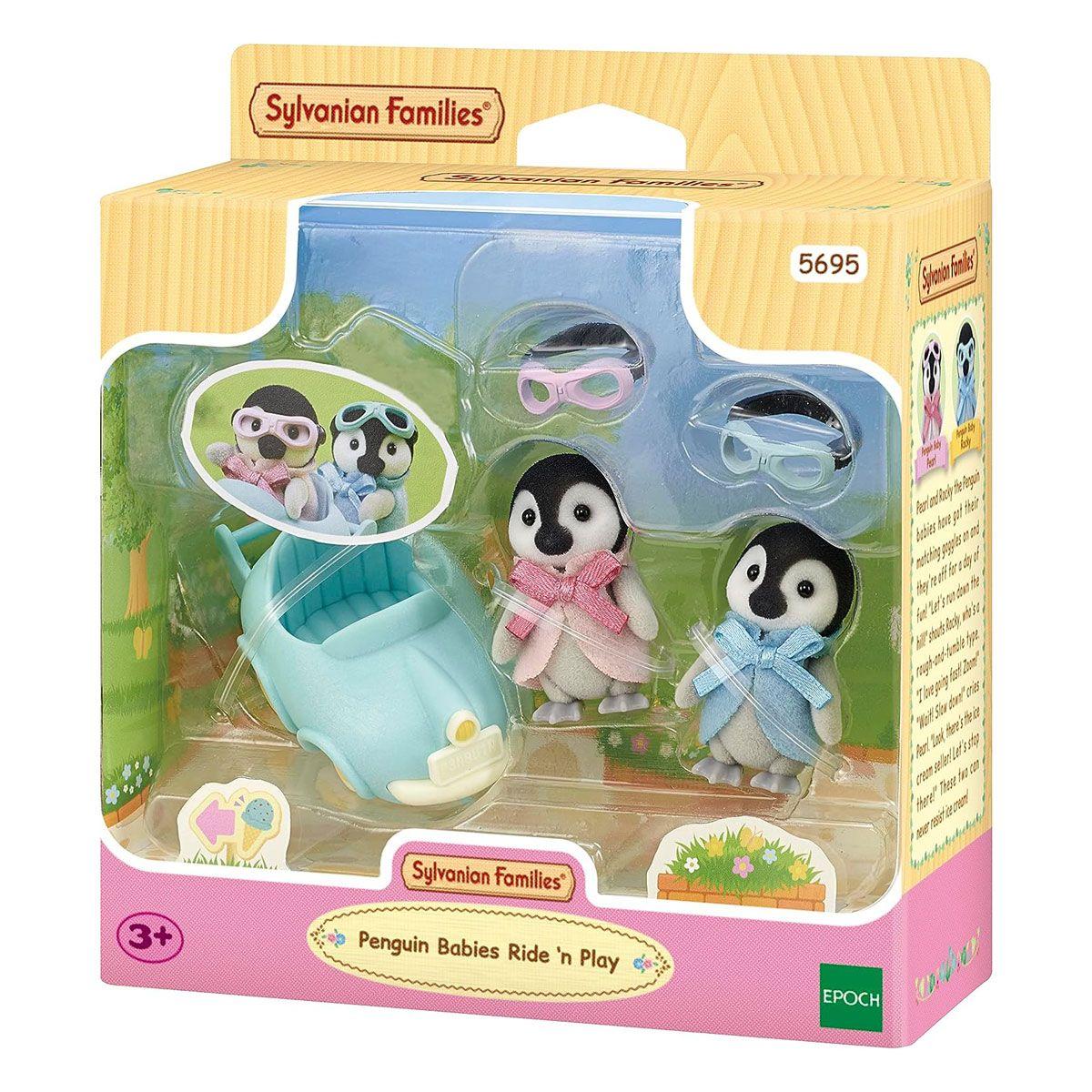Mellizos Pingüinos Sylvanian Families-0