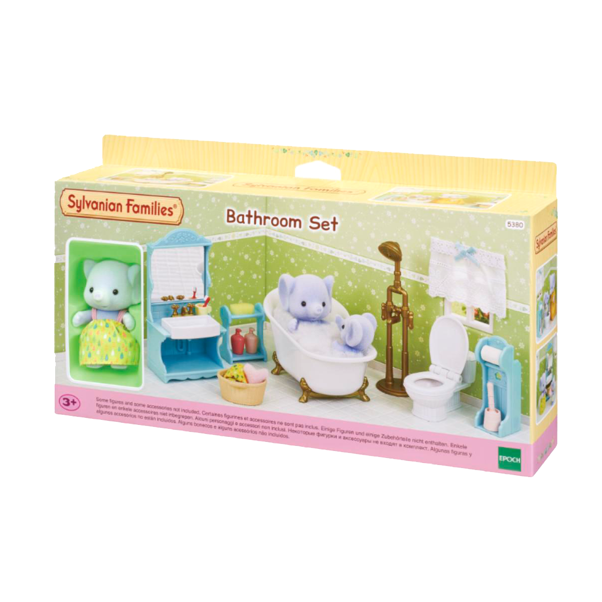 Bebé Elefante Sylvanian Families con Baño-0