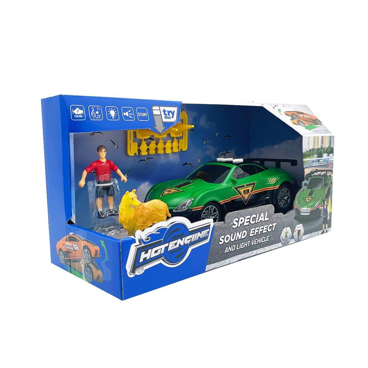 Auto Deportivo con Efectos, Luz y Sonido Magnetics-2