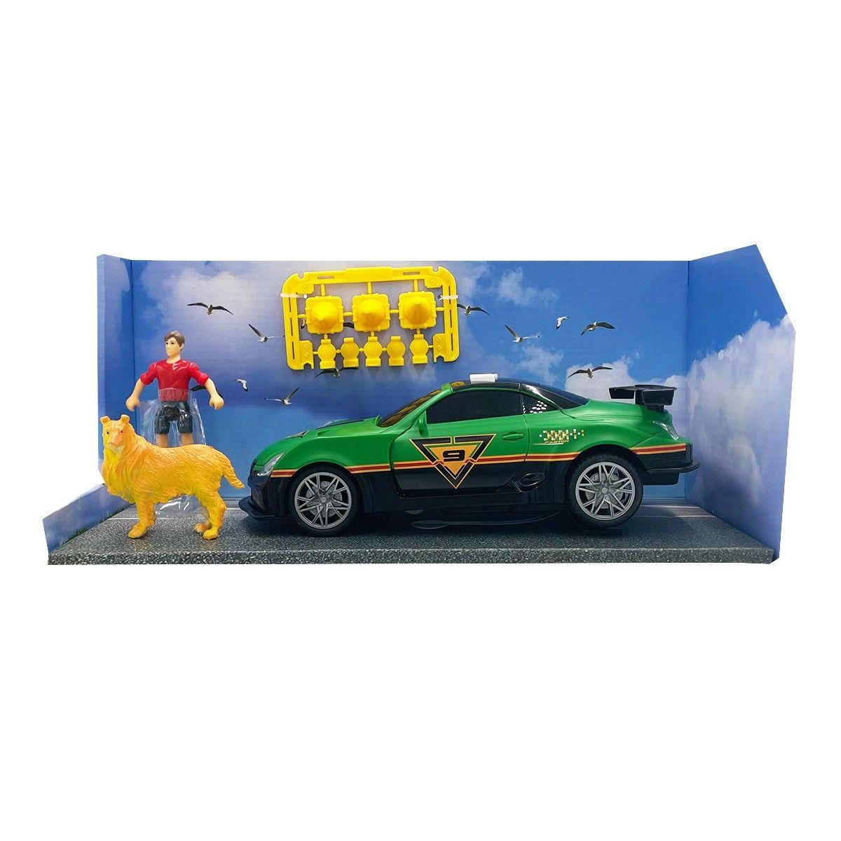 Auto Deportivo con Efectos, Luz y Sonido Magnetics-3