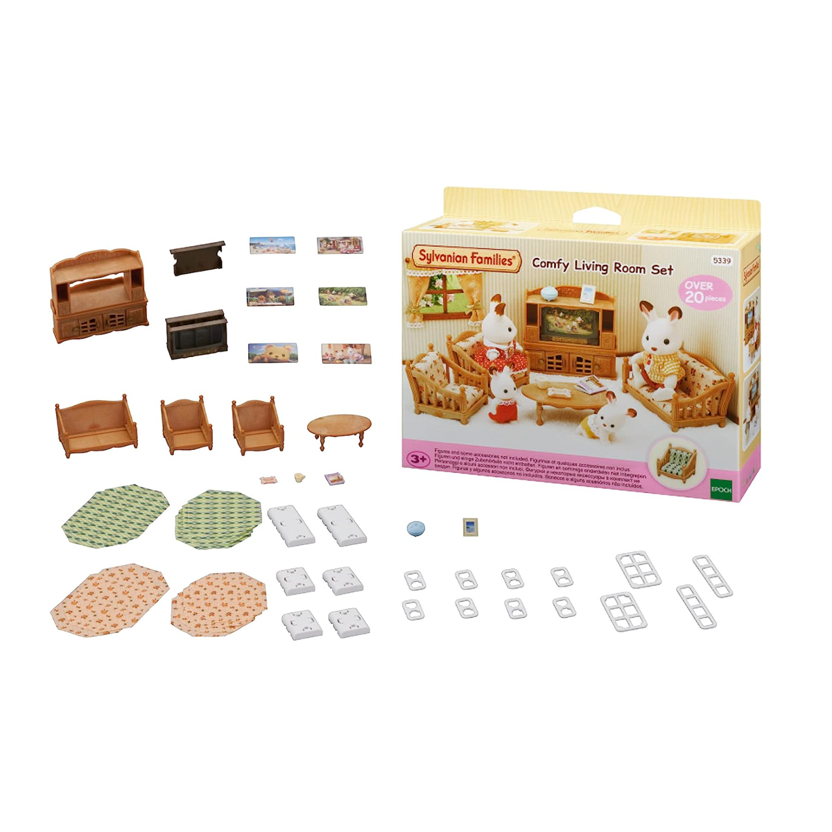 Sala de estar Sylvanian Families Set Accesorios-3
