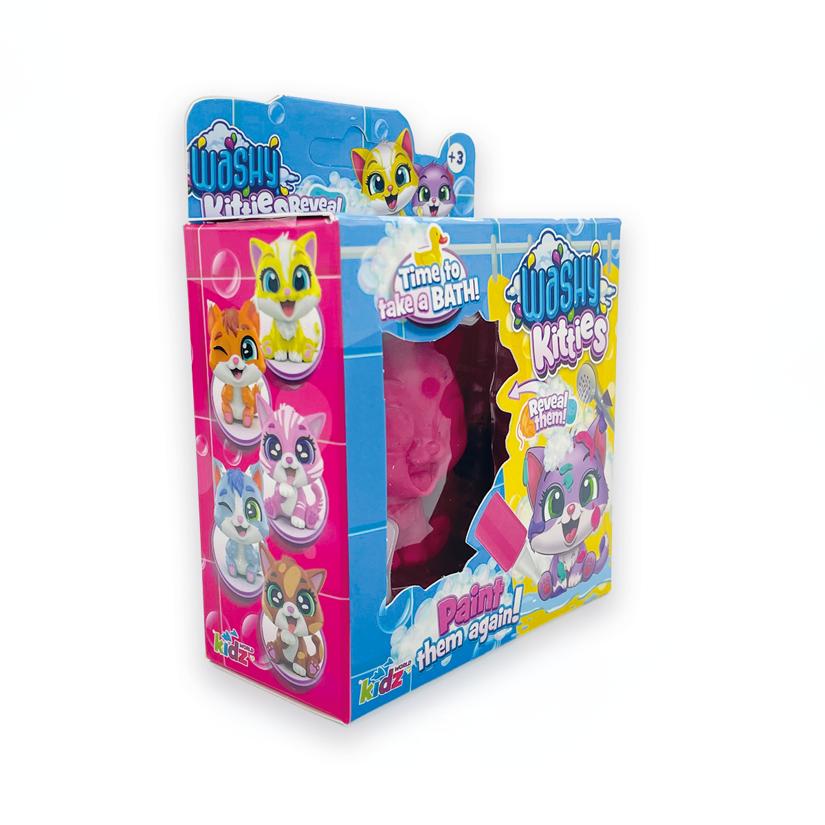 Washy Kitties Sorpresa Fucsia-2
