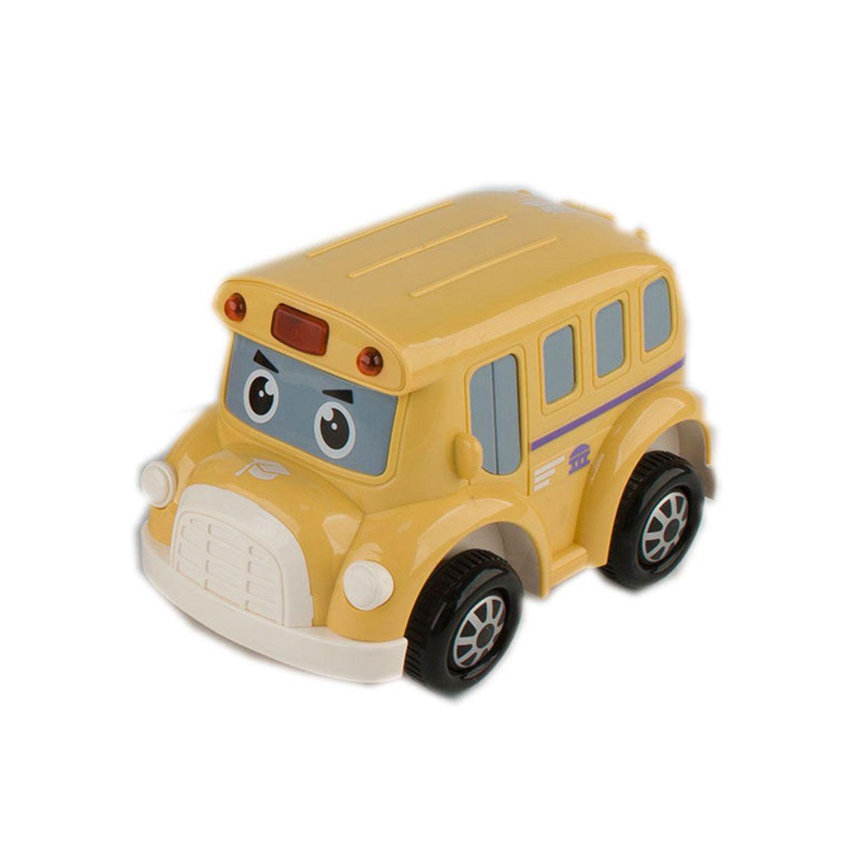 Autobús Escolar con Luces y Sonidos-1