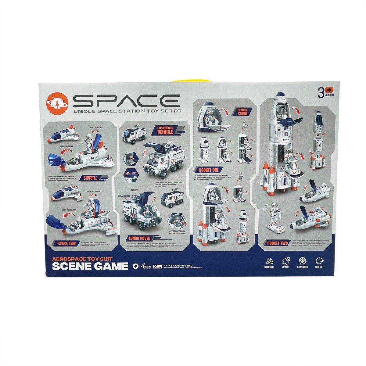 Estación Espacial 7pcs Magnetics-2