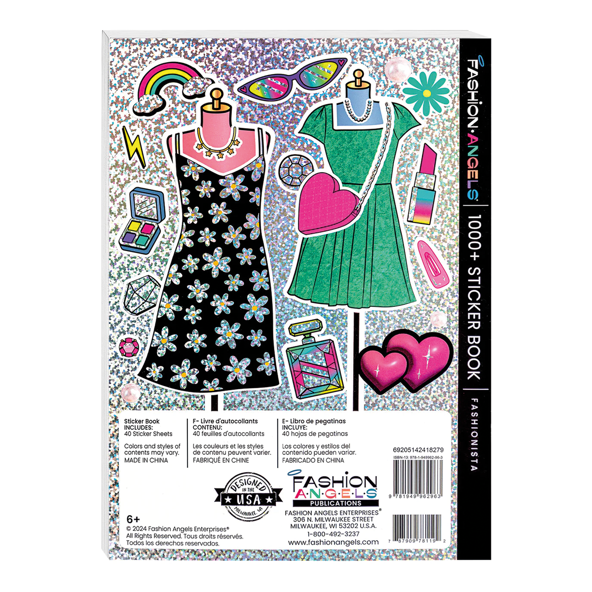 Libro de Stickers Fashion 1000+ Fashion Angels-5