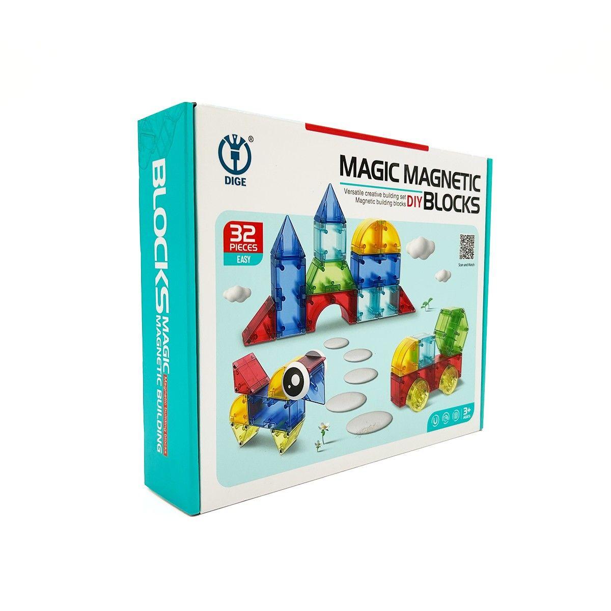 Bloques Magnéticos Mágicos 32pcs Magnetics-2