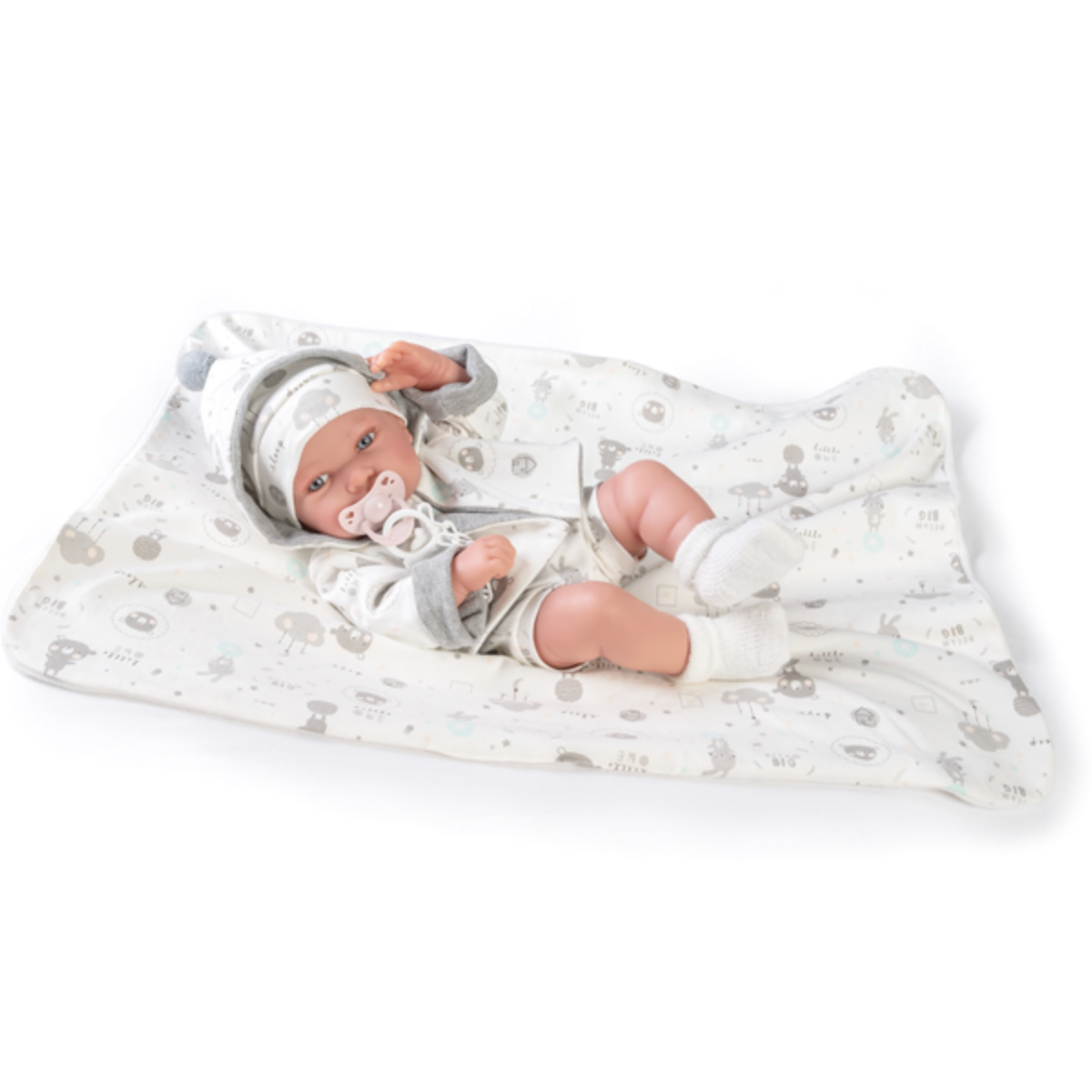 Bebé Reborn Pipa Antonio Juan Mantita-3