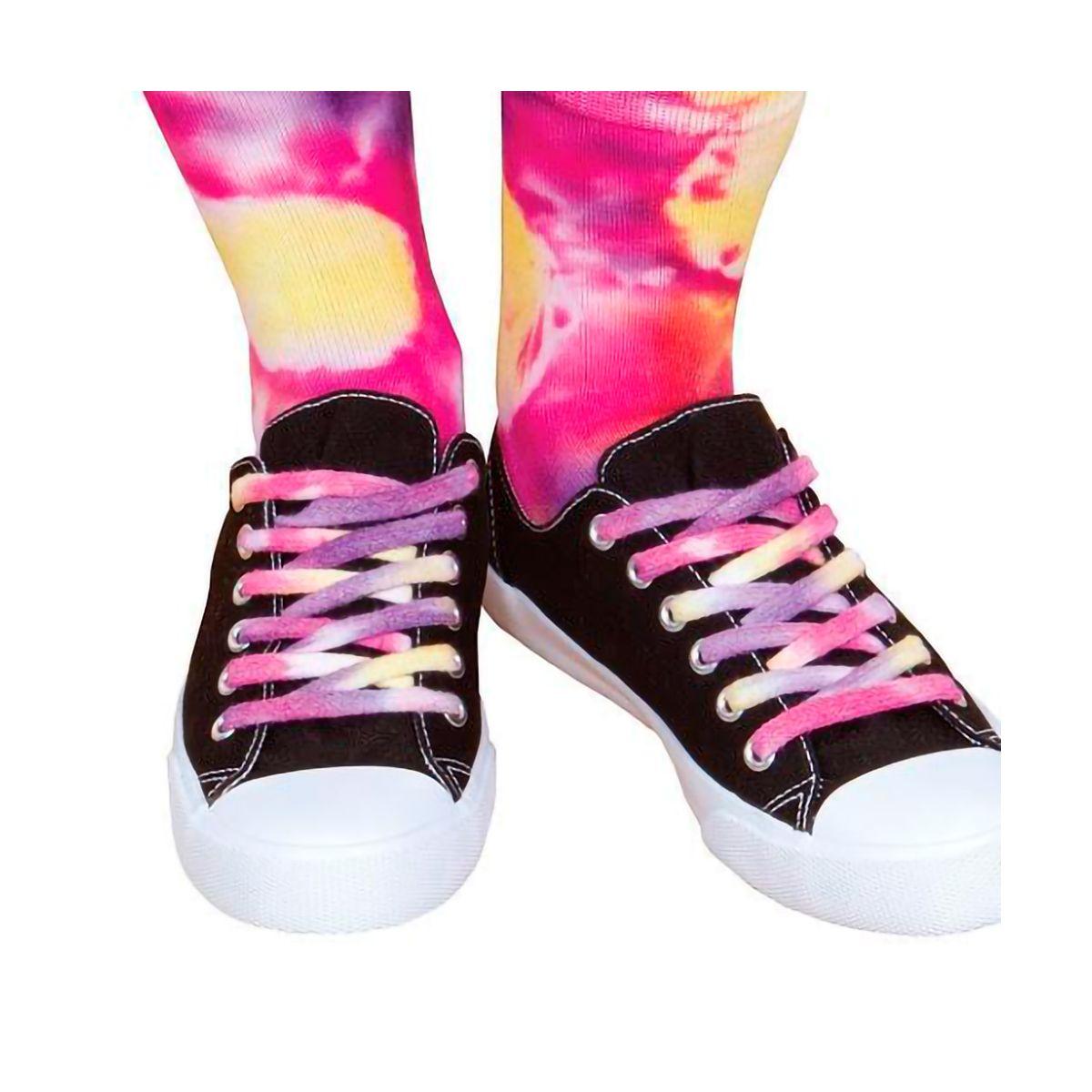 Crea tus Calcetines y Cordones Tie Dye Fashion Angels Neón-1